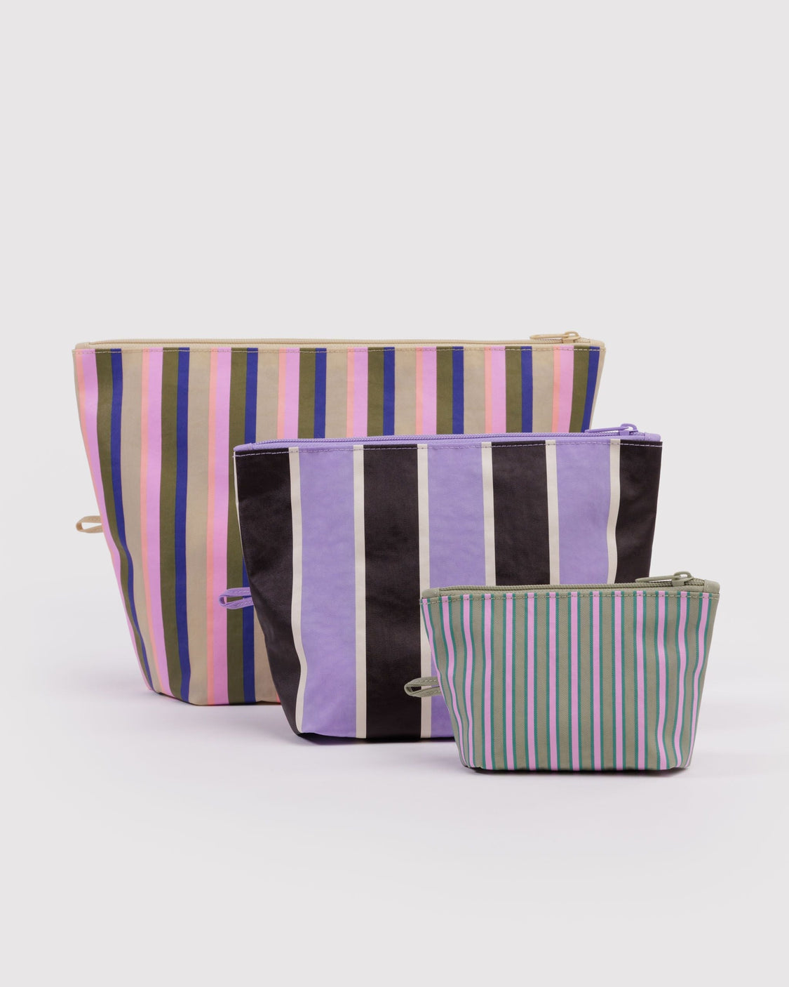 Go Pouch Set - Candy Shop Stripes - Fresh Storage Set