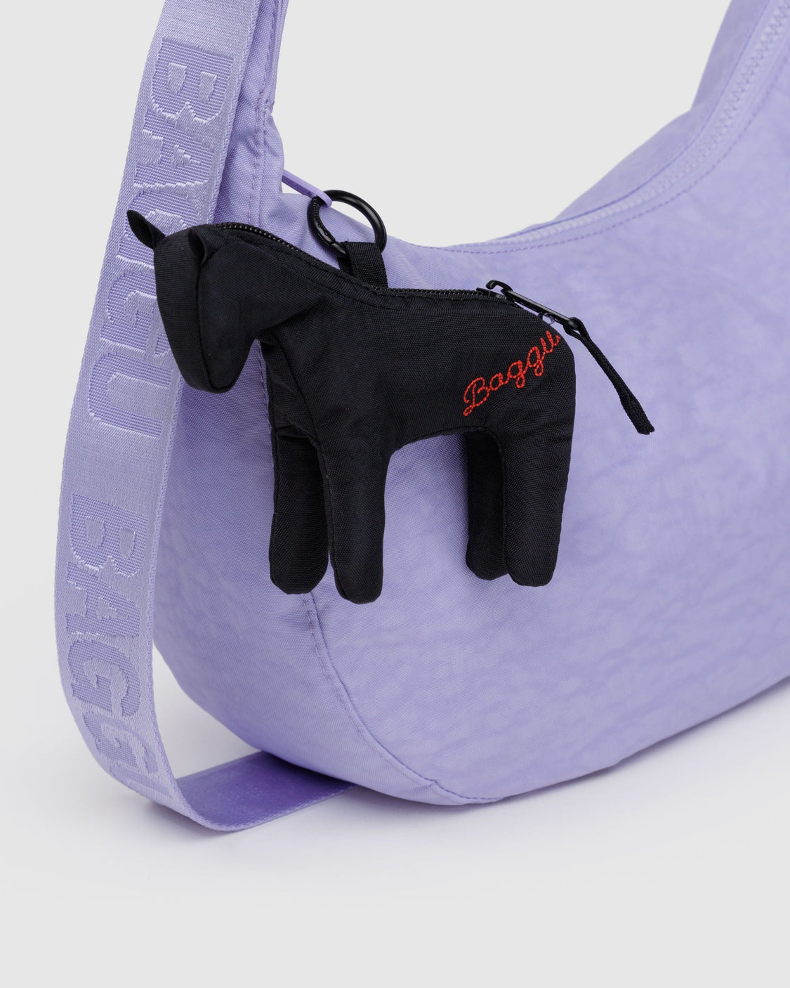 Horse Charm - Black - Modern Key Clip