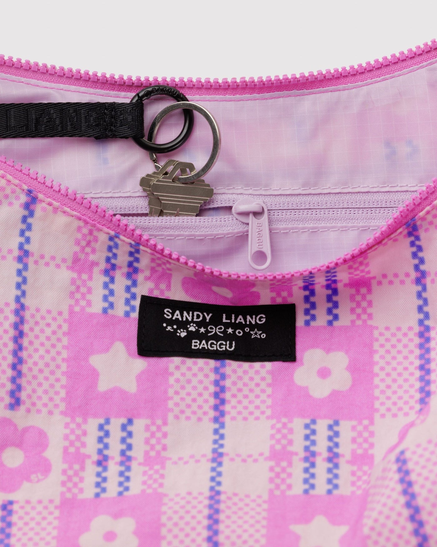 Medium Nylon Crescent Bag