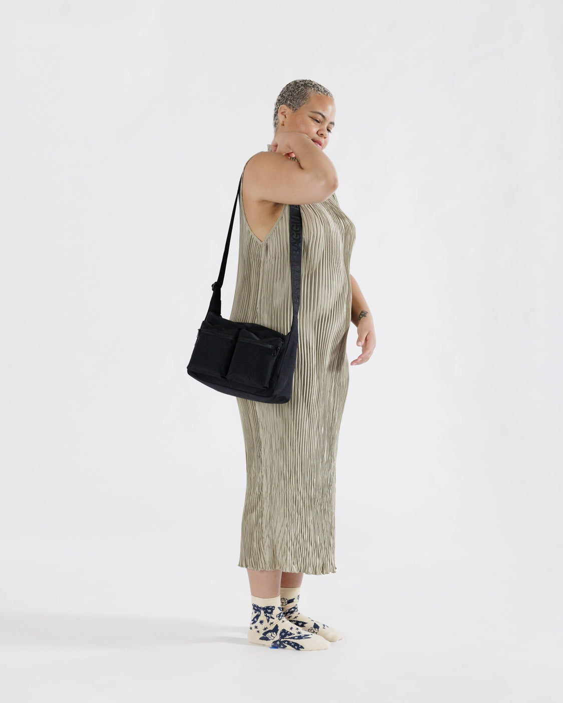 Medium Cargo Crossbody - Black - City Weekend Tote